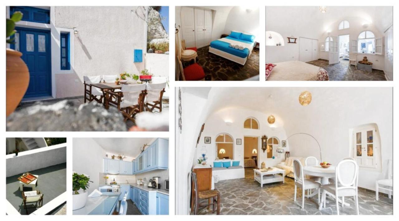 Bioclimatic Cave House Santorini Villa Vóthon Esterno foto