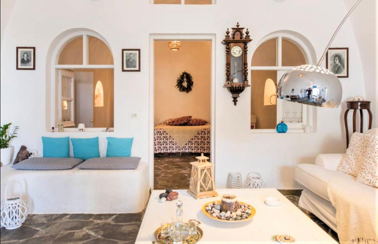 Bioclimatic Cave House Santorini Villa Vóthon Esterno foto