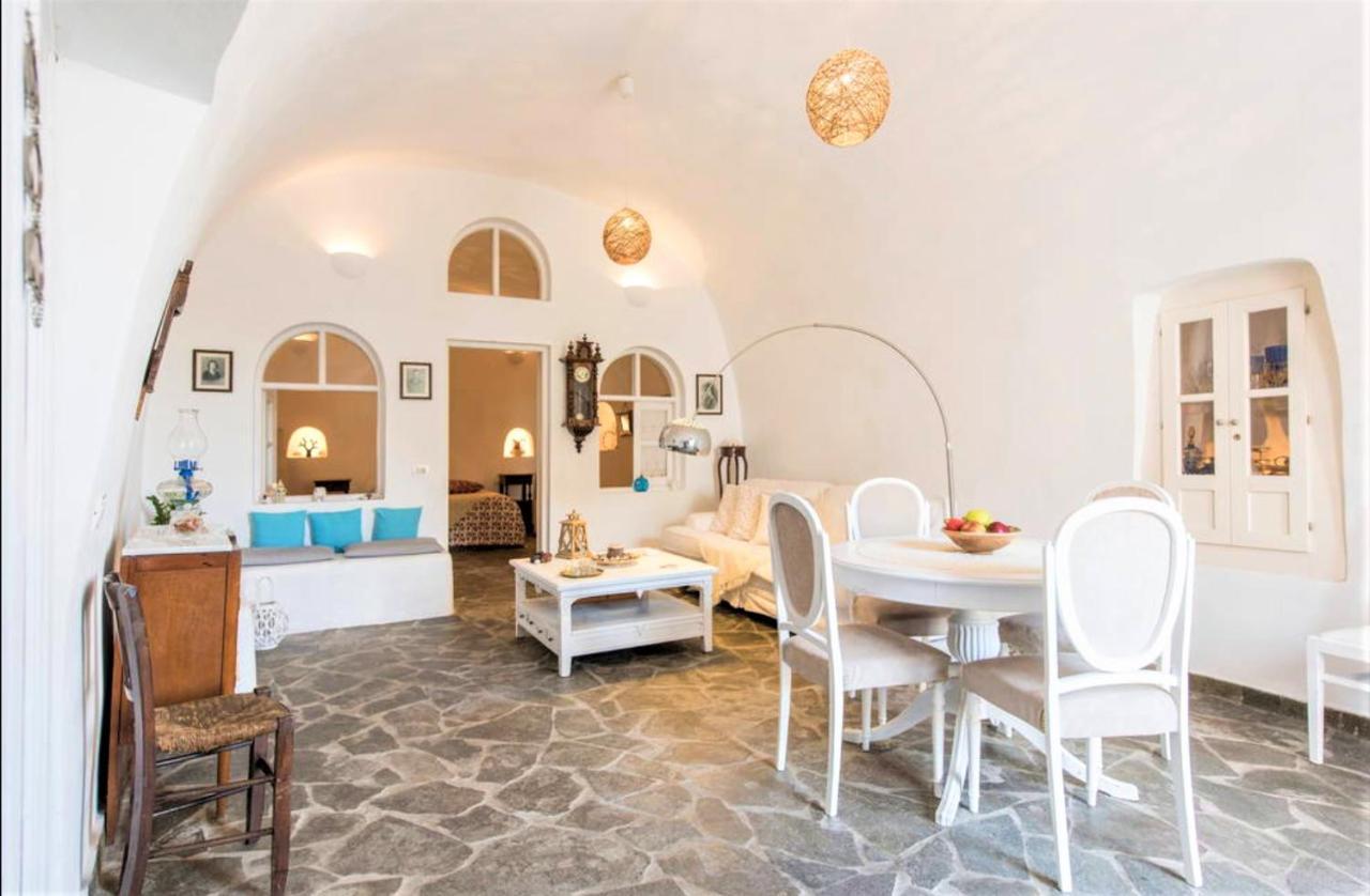 Bioclimatic Cave House Santorini Villa Vóthon Esterno foto