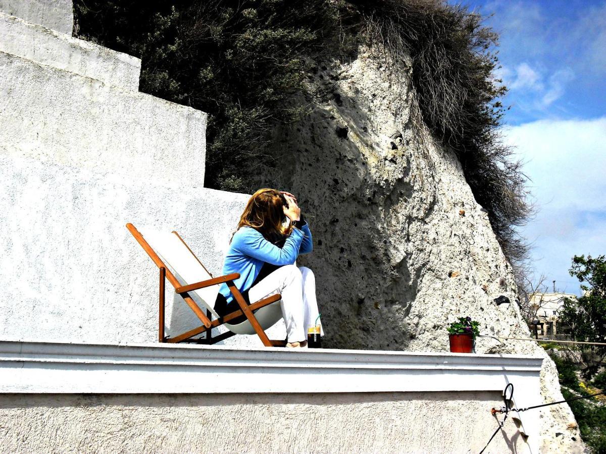 Bioclimatic Cave House Santorini Villa Vóthon Esterno foto