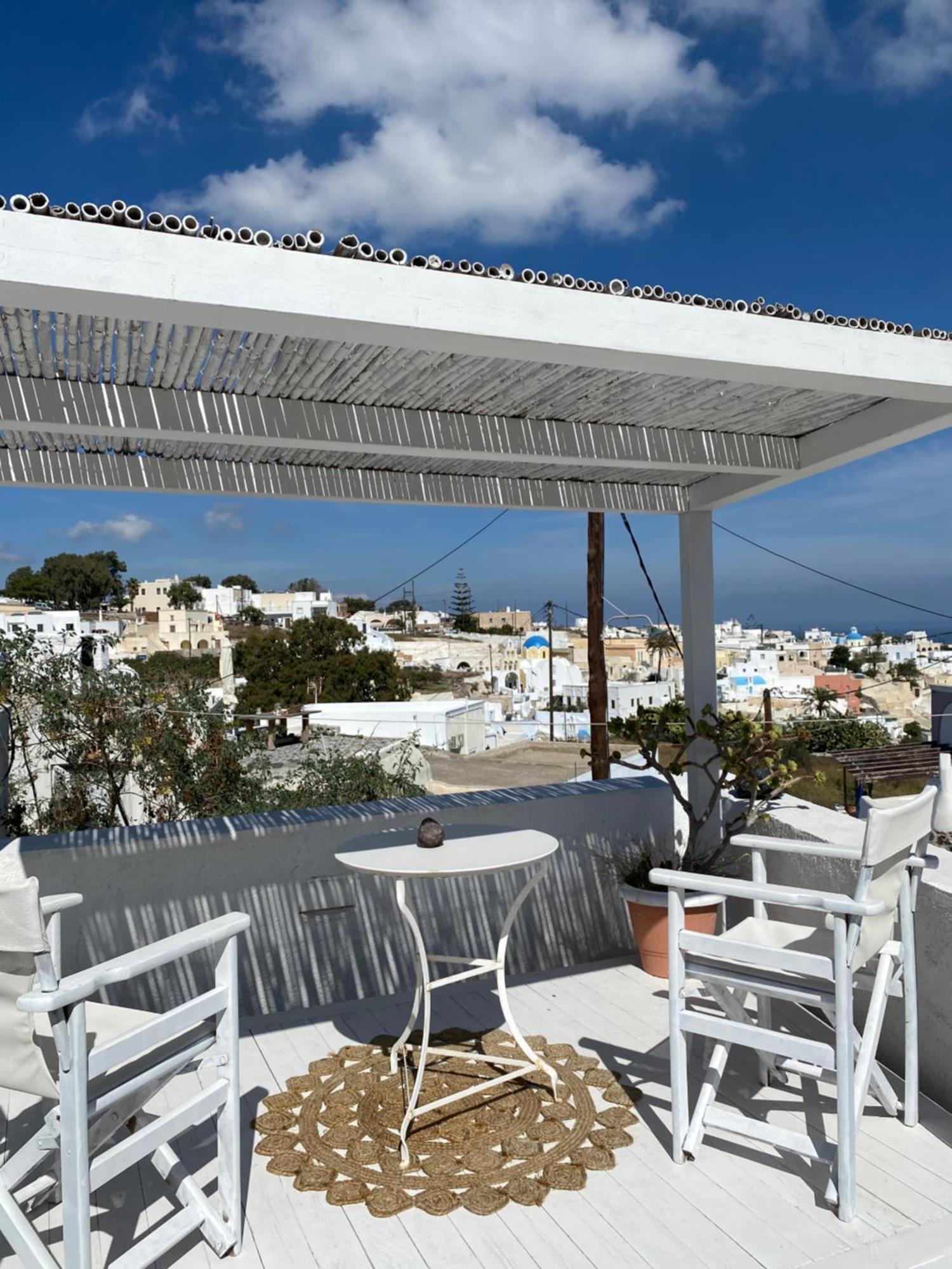 Bioclimatic Cave House Santorini Villa Vóthon Esterno foto