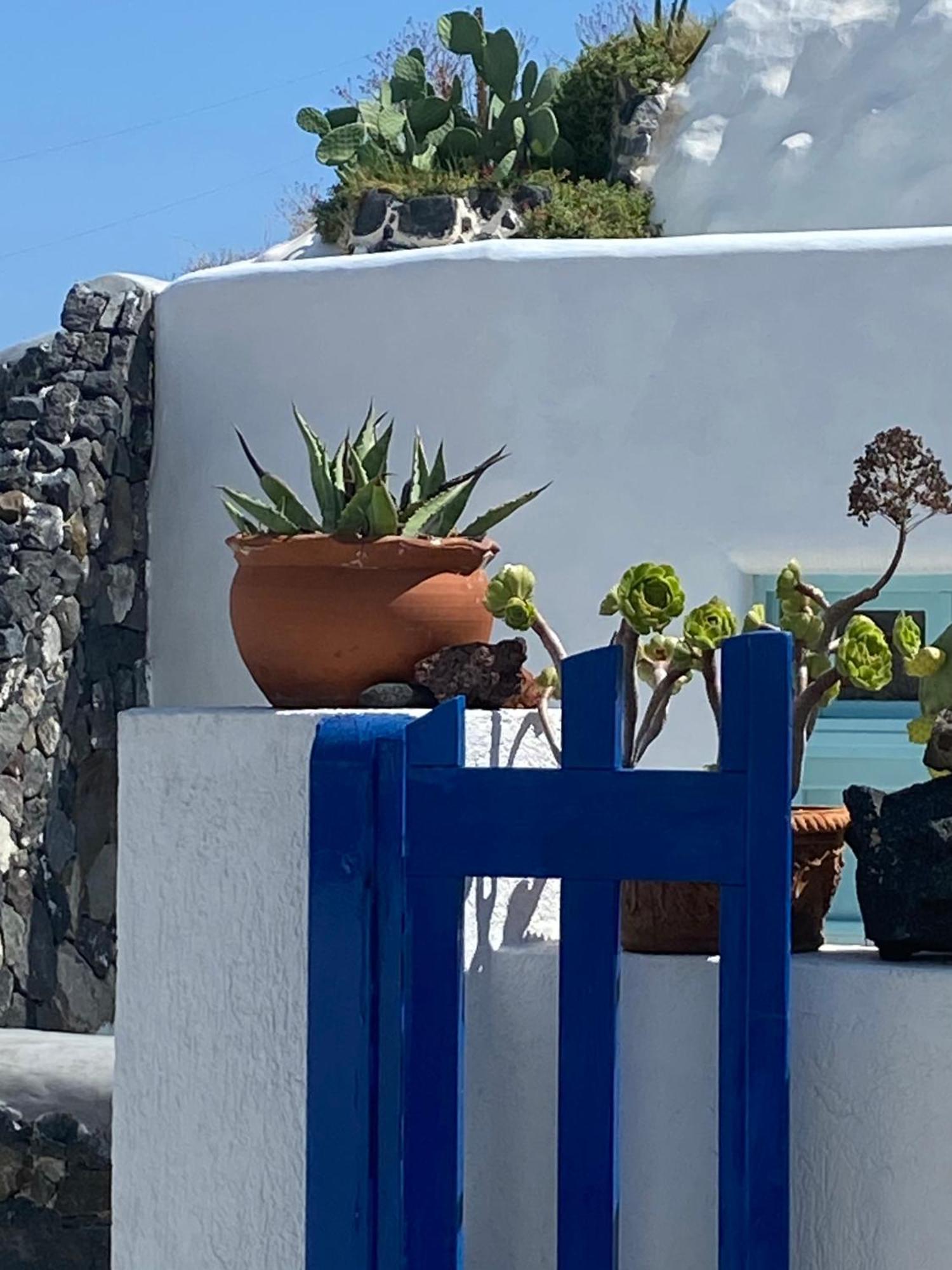 Bioclimatic Cave House Santorini Villa Vóthon Esterno foto